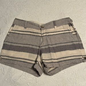 Artisan*ny blue striped shorts, size 2